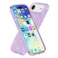 iPhone 17 Air Stylish Glitter Series Hybridikotelo - MagSafe-yhteensopiva - Violetti