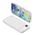 iPhone 17 Air Stylish Glitter Series Hybridikotelo - MagSafe-yhteensopiva - Valkoinen