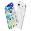 iPhone 17 Air Stylish Glitter Series Hybridikotelo - MagSafe-yhteensopiva - Valkoinen