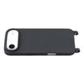 iPhone 17 Air TPU-Kotelo Rannehihnalla - Musta
