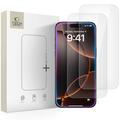 iPhone 17 Air Tech-Protect Glass Fit+ Panssarilasi - 2 kpl. - Kirkas