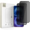 iPhone 17 Air Tech-Protect Glass Spy+ yksityisyyden Panssarilasi - 2 kpl. - Musta
