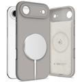 iPhone Air Tech-Protect nestemäinen silikoni kotelo - MagSafe yhteensopiva - Kivenharmaa