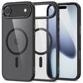 iPhone 17 Air Tech-Protect Magmat Kotelo - MagSafe-yhteensopiva - Musta / Kirkas