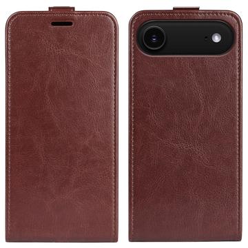 iPhone 17 Air Pystysuora Lompakkokotelo Korttipaikalla - Ruskea