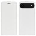 iPhone 17 Air Pystysuora Lompakkokotelo Korttipaikalla - Valkoinen