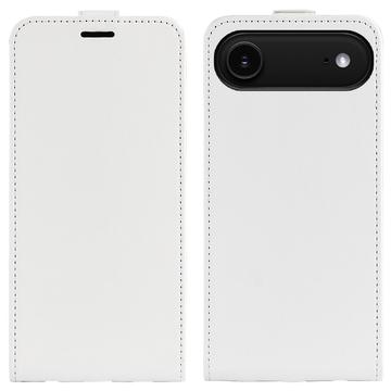 iPhone 17 Air Pystysuora Lompakkokotelo Korttipaikalla - Valkoinen