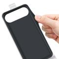 iPhone 17 Air Pystysuora Lompakkokotelo Korttipaikalla - Valkoinen