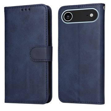 iPhone 17 Air Lompakkokotelo jalustalla - sininen