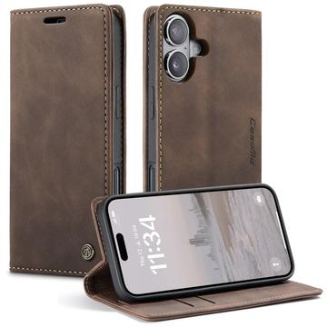 iPhone 17 Caseme 013 Sarja Lompakkokotelo - Kahvi