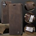 iPhone 17 Caseme 013 Sarja Lompakkokotelo - Kahvi