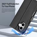 iPhone 17 Dux Ducis Lawa Lompakko Nahkakotelo magneettikannella