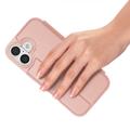 iPhone 17 Dux Ducis Skin Pro Lompakkokotelo - Pinkki