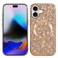 iPhone 17 Galvanoitu glitter-kotelo - MagSafe-yhteensopiva