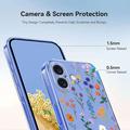 iPhone 17 Kukkakuvioinen TPU-kotelo