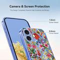 iPhone 17 Kukkakuvioinen TPU-kotelo - Liljat