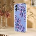 iPhone 17 Kukkakuvioinen TPU-kotelo - Wisteria