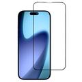 iPhone 17 Täysi suoja karkaistu lasi näytönsuoja - 9H - musta reuna