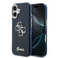 iPhone 17 Guess IML 4G Script Metal Logo -kotelo - sininen