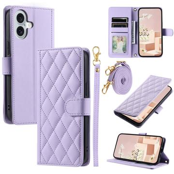 iPhone 17 Luxury tikattu lompakkokotelo