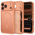 iPhone 17 Pro/18 Pro Tech-Protect BasicMag MagSafe -kotelo - Matta kosminen oranssi