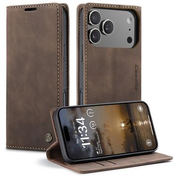 iPhone 17 Pro Caseme 013 Sarja Lompakkokotelo - Kahvi
