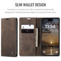iPhone 17 Pro Caseme 013 Sarja Lompakkokotelo - Kahvi