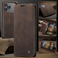 iPhone 17 Pro Caseme 013 Sarja Lompakkokotelo - Kahvi