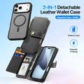 iPhone 17 Pro Dux Ducis Lawa Lompakko Nahkakotelo magneettikannella