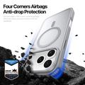 iPhone 17 Pro Dux Ducis Yind Hybridikotelo - MagSafe-yhteensopiva - Harmaa