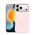 iPhone 17 Pro Dux Ducis Yind Hybridikotelo - MagSafe-yhteensopiva - Vaaleanpunainen