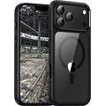 iPhone 17 Pro JT Berlin Pankow Hybrid MagSafe Kotelo - Musta / Kirkas