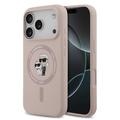 iPhone 17 Pro Karl Lagerfeld Karl and Choupette nestemäinen silikoni MagSafe Kotelo