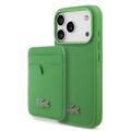 iPhone 17 Pro Lacoste Iconic Petit Pique MagSafe kotelo & magneettinen kortinhaltija