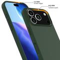 iPhone 17 Pro Nestemäinen Silikoni Suojakuori - MagSafe-yhteensopiva - Tummanvihreä