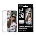 iPhone 17 Pro Max/18 Pro Max PanzerGlass Safe Ultra-Wide Fit Panssarilasi - 9H - Musta reuna