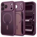 iPhone 17 Pro Max/18 Pro Max Tech-Protect BasicMag MagSafe -kotelo - Matta tumma kirsikka