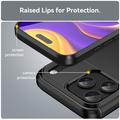 iPhone 17 Pro Max Harjattu TPU Suojakuori - Hiilikuitu