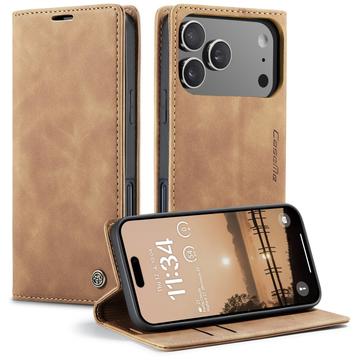 iPhone 17 Pro Max Caseme 013 Sarja Lompakkokotelo - Ruskea