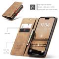 iPhone 17 Pro Max Caseme 013 Sarja Lompakkokotelo - Ruskea