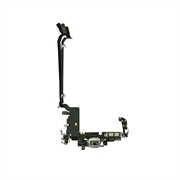 iPhone 17 Pro Max Latausliitin Flex Kaapeli - Hopea