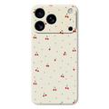 iPhone 17 Pro Max Kirsikkakuvio TPU-kotelo - Beige