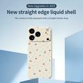 iPhone 17 Pro Max Kirsikkakuvio TPU-kotelo - Beige