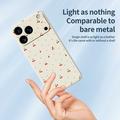 iPhone 17 Pro Max Kirsikkakuvio TPU-kotelo - Beige