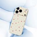 iPhone 17 Pro Max Kirsikkakuvio TPU-kotelo - Beige