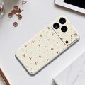 iPhone 17 Pro Max Kirsikkakuvio TPU-kotelo - Beige
