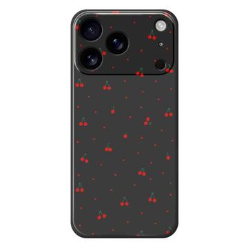 iPhone 17 Pro Max Kirsikkakuvio TPU-kotelo - Musta