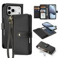 iPhone 17 Pro Max Dux Ducis Lawa Lompakko Nahkakotelo magneettikannella