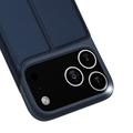 iPhone 17 Pro Max Dux Ducis Skin Pro Lompakkokotelo - Sininen