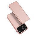 iPhone 17 Pro Max Dux Ducis Skin Pro Lompakkokotelo - Pinkki